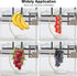 Countertop Livabber Banana Holder with Marble Base, Metal Banana Hanger Modern Tree Stand with Hook, Stylish Banana
