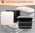 Mr Miracle Meal Prep Containers with Lids, 50 Pack, 38 Oz Leakproof Disposable Food Containers