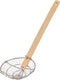 Joyce Chen Kitchen Spider Strainer, Stainless Steel 5-Inch Wire Basket with Bamboo Handle