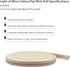 Light of Mine - 1/2" Inch 33' Foot, 100% Cotton Flat Wick for Paraffin Oil, Kerosene Lanterns