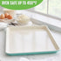 GreenLife 18.5" x 13.5" Healthy Ceramic Nonstick Half Cookie Sheet Baking Pan, PFAS-Free, Turquoise