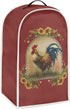 Sunflower Rooster Print Blender Dust Cover, Anti-Fingerprint Polyester Appliance Cover for Stand Mixer or Coffee Maker
