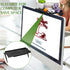 6 Router(11.8 4.5 inch) Hoteam Pieces TV Top Screen Shelf Adjustable Monitor Top Shelf Plastic TV Video Game Storage