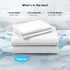 Comfort Spaces Coolmax Moisture Wicking Sheet Set, Soft Fade Resistant, Deep Pocket Fits Up to 16" Mattress, Twin XL,