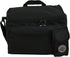 Durable Deluxe Insulated Lunch Cooler Bag, 12"x10"x8 1/2", Black by Transworld