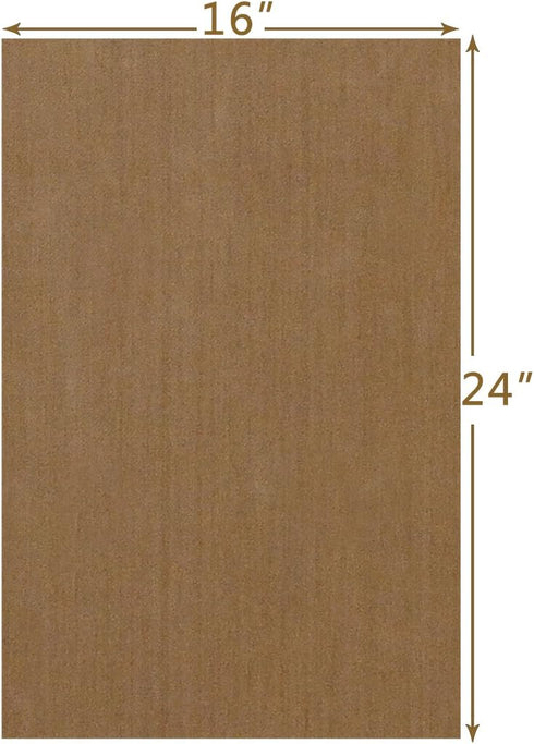 Bantoye 5 Pack Non Stick Teflon Sheet, 16 x 24" PTFE Transfer Sheet, Heat Resistant Craft Mat