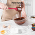 U-Taste Silicone Baking Spatula Set, 600ºF High Heat Resistant Food Grade Flexible Rubber Kitchen Cooking Utensils