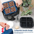 Webake Silicone Air Fryer Brownie Pan, Nonstick 2.6" Square Silicone Mold for Baking S'mores, Set of 2