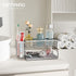 2 Countertop, SWTYMIKI Kitchen Sink Caddy Organizer, Tier Sponge Holder for Kitchen Sink with Instant Drying Stone