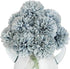 10Pcs Artificial Fake Flower Plants Silk Chrysanthemum Ball Hydrangea Arrangements for Wedding Bouquets Decor Home