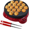 Electric Takoyaki Maker with Free Tools, Specialty Cake Pans for Takoyaki Octopus Ball, Easy Clean