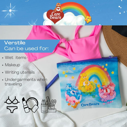 Franco Collectibles Beach/Pool Waterproof Swimsuit, Makeup, Toiletries Pouch Bag