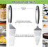 2 Pieces Stainless Steel Pie Server Set, Cake Cutter Serrated Spatula for Cutting and Serving Desserts, Brownies