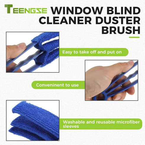 Air Conditioning Brush Tool, Window Blind Cleaner Duster Brush, Steel AC Evaporator Comb Tool