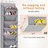 8 Closet 20 KEETDY Over The Door Organizer with Deep Pockets, Hanging Rack for Hanger Fits Pairs, Shoe Holder