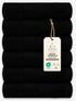 Large Bath Towels Pack of 6 24" x 50", 100% Cotton Terry