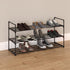 3-Tier Closet, 15 Home-Complete Shoe Rack - Shoe Organizer for Bathroom, Entryway - Shelf Holds Pairs Sneakers, Heels