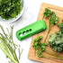 Green Leaf Herb Stripper, Vegetable Eliminator Comb, Kitchen Tool for Kale, Chard, Thyme, and Greens