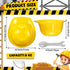36 Sets Set Frozen Uiifan Construction Hat Ice Cream Bowls Spoon Plastic Yogurt Cups with Spoons Engineering Helmet Ice