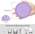 Set 6 Pack HFHOME Silicone Coasters for Drinks - With Holder, Table Cup Mat for Coffee Table, Desk, Bar - Tabletop