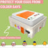 OBI-36 36 Egg Incubator for Hatching - Eggs - Stable Temperature & Humidity Control with Eggloo Insulation, Candler