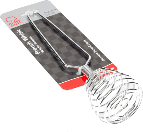 Chef Craft Select Stainless Steel French Egg Whisk, 7.25 inches