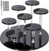 Eco Moda Acrylic Display Stand - 7-Tier Black Action Figure Stand - Multilevel Acrylic