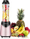 La Reveuse Personal Size Smoothies Blender, 300 Watts with 18 oz BPA-Free Portable Travel Bottle (Pink)