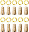 Aluan Wine Bottle Lights with Cork, 10 Pack Waterproof LED Fairy/String Lights for Jar Party Wedding Decoration, Warm