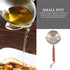 Mini Milk Warmer Pot, Small Sauce Pan, Stainless Steel Pot for Cheese Melt, Butter with Wood Handle