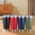 20 oz 20oz 6 pack Tumblers Bulk Stainless Steel Tumbler with Lid Double Wall Vacuum Insulated Coffee Mug Powder Coated