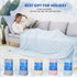 HOMFINE Cooling Blankets for Hot Sleepers - Lightweight Soft Double Side Enhanced Cooling Blanket, 50 x 70 inches,