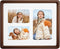 8x10 Collage Picture Frame Natural Walnut Solid Wood, 4x6 Collage Photo Frame