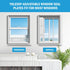 Portable Air Conditioner Window Kit with Coupler, Adjustable Seal for AC Unit, Universal Ducting (5.9 Inches Diameter)