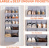 1 Pack Closet 15 FENTEC Over-the-Door-Shoe-Organizers,Hanging Organizers with Large Pocket Shoe Holder Hanging Shoe
