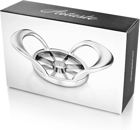 New Star Foodservice Artaste 59519 Zinc Die Cast Apple Corer and Divider with Stainless Steel Blades