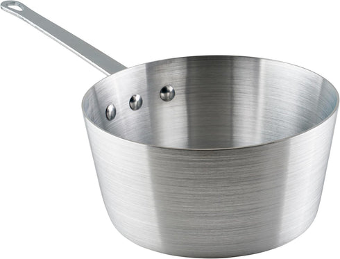 3.75 Quart Heavy-Duty Aluminum Tapered Sauce Pan, Winco, 3mm