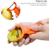 Original Vegetable Peeler Set, 3-Pack Potato Peelers with Carbon Steel Blades in Orange, Blue, Yellow