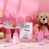 20 1 TrelaCo Bottle Chug Baby Shower Game Pcs Baby Bottles Shower Favor with Bear Theme Sign for Gender Reveal Party
