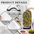 Sunflower Pattern Kitchen Appliance Covers, Dustproof Cover for Food Processor, Juicer, Coffee Maker, Washable