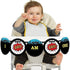 Big Dot of Happiness Bam Superhero 1st Birthday Highchair Decor - I