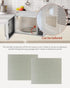 2 PCS Universal Mica Sheet Waveguide Cover for All Microwave Ovens, Cut to Size, 150X120mm