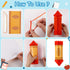 12 Pcs Crayon Pencil Hanging Honeycomb, Welcome Back to School Classroom Decorations for Teacher Appreciation Week