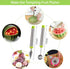 Openfly 6 Pcs Vegetable Corer Tool, Stainless Steel Fruit and Vegetable Corer for Home Kitchen Cherry Pear Jujube