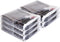 5-Pack Clear Vinyl Zippered Storage Bags with Display Pocket, 9 x 11 x 2 Inch