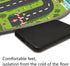MOFAZEE 2'7" 3'11", 3-12 Road Rug for Kids, x Toy Car Play Rug Mat Carpet with Construction Town Style in Playroom