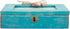 Teal Wood Locket Music Box - I Love You a Bushel and a Peck