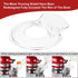 KitchenAid Pouring Shield with Removable Pour Spout, Fits 4.5-5 Quart Tilt-Head Stand Mixers, Splatter Guard