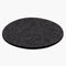 Graf Lantz Trivets for Hot Dishes - Heat Resistant 100% Merino Wool Hot Pads for Kitchen, 8", Charcoal