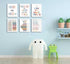 6Pcs Mindset Educational Growth Canvas Wall Art Kids Mental Health Therapy Paintings Positive Affirmations Wall Decor
